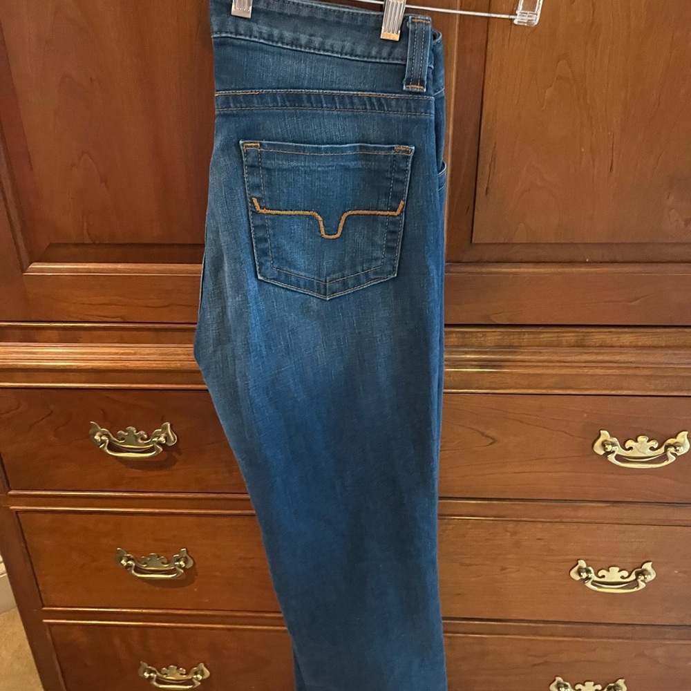 Kimes Ranch Women's Jeans - Blue and Gold - Picture 2 of 4